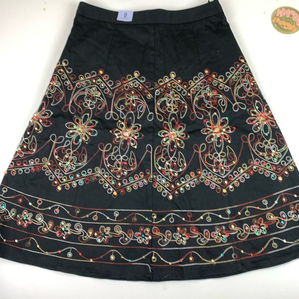 NEW look I  A Line I Embroidered I Skirt
